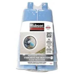 RUBSON 6 Vases + Injecteurs Pour Revêtement D'étanchéité Des Murs Extérieurs