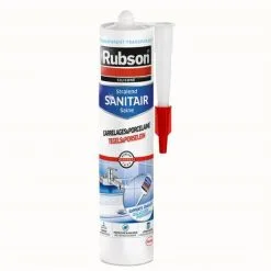 Silicone Rubson Sanitair Carrelages Et Porcelaine Transparent 280 Ml