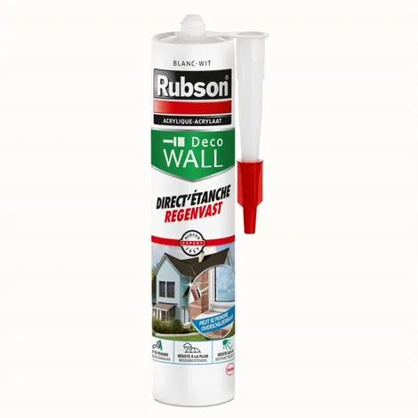 Mastic Rubson Deco Wall Direct'Etanche Blanc 280ml