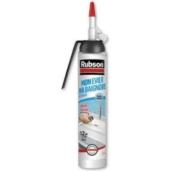 Rubson Mastic D'étanchéité Cuisine Et Bain RUBSON Silicone Transparent 200ml