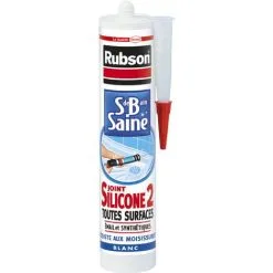 Rubson Silicone RUBSON, Blanc, 280 Ml