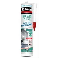 Rubson Mastic D'étanchéité Cuisine Et Bain Pure Sanitaire RUBSON Transparent 280ml