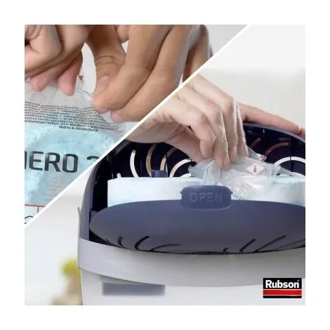 Rubson AERO 360° Absorbeur D'humidité Pour Pièces De 40 M², Déshumidificateur D'air Anti Odeurs & Anti Moisissure, Inclus 2 Recharges Neutres De 450 G – Image 3