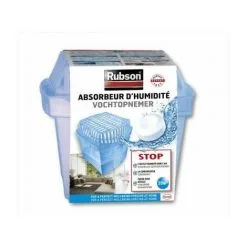 RUBSON Absorbeur D'humidité "Basic" Pour Pièce De 20 M² - Contient Une Recharge