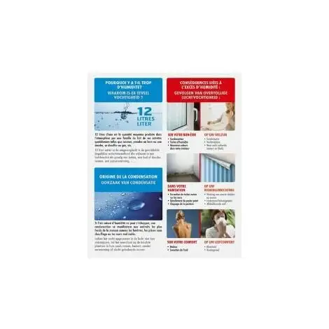 RUBSON Absorbeur D'humidité "Basic" Pour Pièce De 20 M² - Contient Une Recharge – Image 2