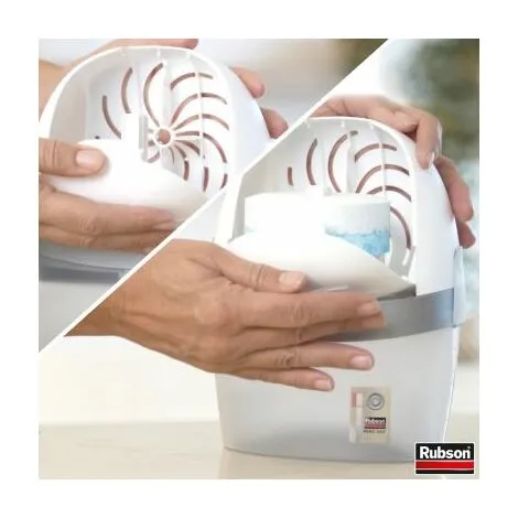 Rubson AERO 360° Pure Absorbeur D'humidité, Assainisseur Dair Recommandé Par L'AFPRAL*, Déshumidificateur Dair Pour Pièces De 20 M², Inclus 1 Recharge Neutre De 450 G – Image 5