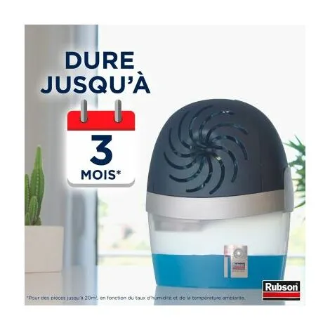 Rubson AERO 360° Recharges En Tabs Parfum Source De Fraîcheur, Recharges Pour Absorbeur D'humidité, Ultra Absorbantes Et Anti Odeurs, Recharge Pour Déshumidificateur, 4 X 450 G – Image 3