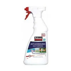 Rubson Vaporisateur Anti-Moisissures, Spray Nettoyant Puissant Qui élimine La Moisissure En 10 Minutes. Vaporisateur Pour Intérieur & Extérieur, 500 Ml