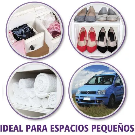 Déshumidificateur D'armoire Rubson 2 X 50 G Parfumé à La Lavande – Image 3