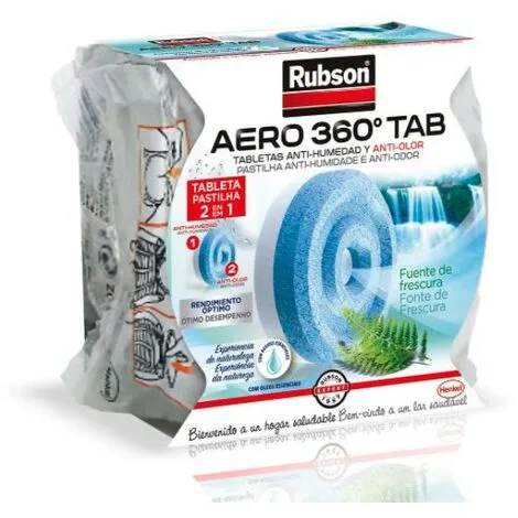 RUBSON Recharge Pour Déshumidificateur Source De Fraîcheur 450gr