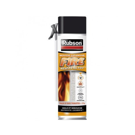 Mousse Expansive Fire B2 Rubson - Aérosol 500 Ml - 2254254