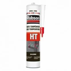 Mastic Pro Hautes Températures HT Rouge Rubson
