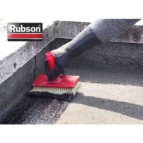 Rubson Revêtement D'étanchéité Toitures Plates 10L | Couleur: Gris - Conditionnement: 10L - Gris – Image 3